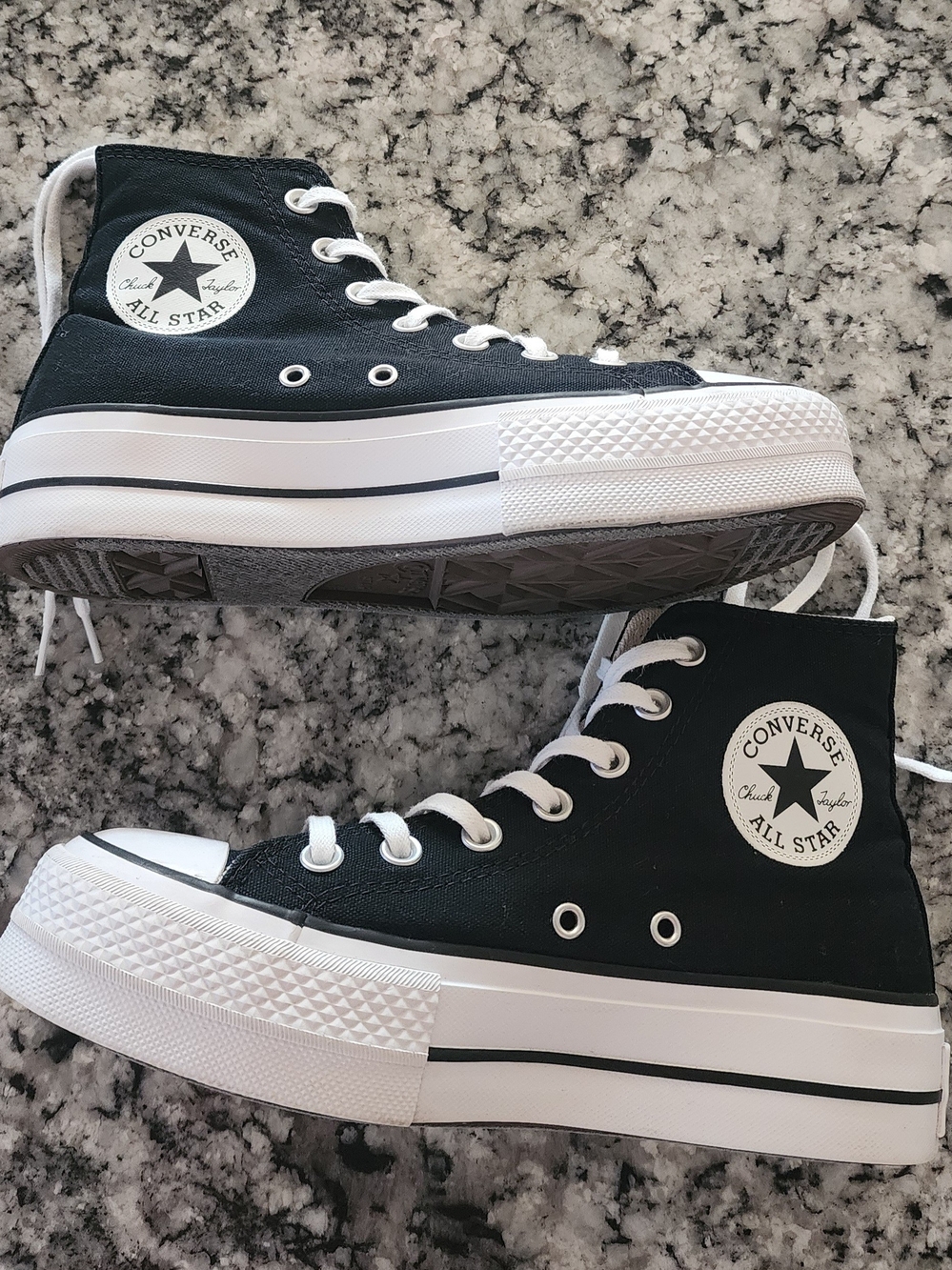 Converse Chuck Taylor All Star Platform High Top Sneakers - Black